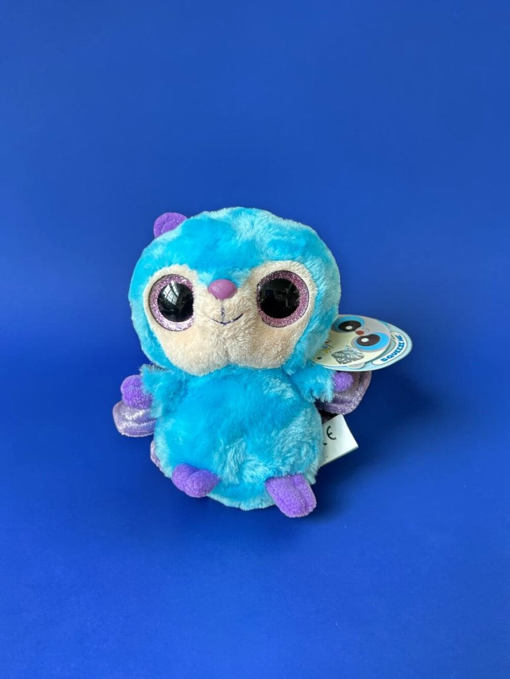 (VIDEO) Yoohoo and Friends Wispee 5.5" the Blue and Purple Butterfly Plush w/Tag